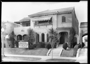 Duplex - 223 South Orange Drive, Los Angeles, CA, 1928