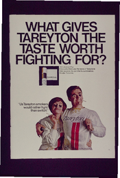What Gives Tareyton the taste worth fighting for?