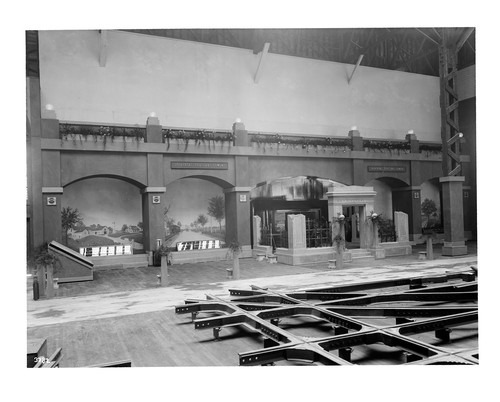 Universal Portland Cement Co.'s booths in Palace of Mines