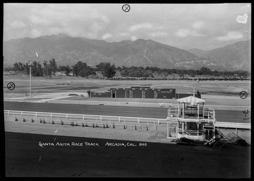 Santa Anita Race Track, Arcadia, Cal