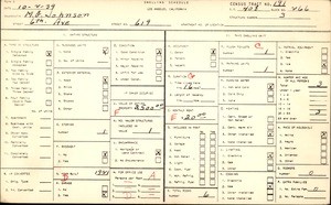 WPA household census for 619 6TH AVE, Los Angeles County