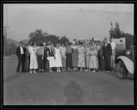 American Fiction Guild holds meeting in Monrovia, 1935
