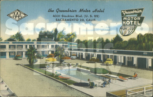 The Greenbriar Motor Hotel - A Colourpicture Publication