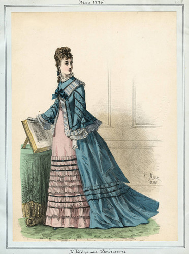 L'Elegance Parisienne May 1875