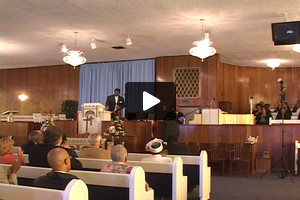Daniel Walker speaks at Victory Missionary Baptist Church, 2008