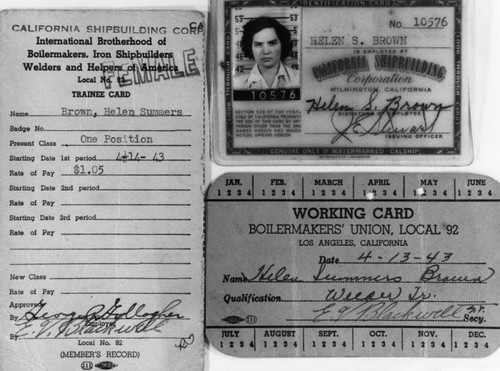 Boilermakers identification cards