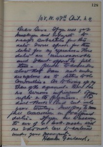 Hamlin Garland, letter, 1903-02-1?, to Henry L. Slayton ?