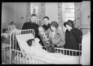 Mrs. Porter at County Hospital, Southern California, 1933
