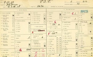 WPA household census for 3676 E 5TH
