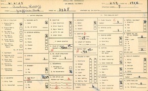 WPA household census for 3358 JEFFRIES AVE, Los Angeles