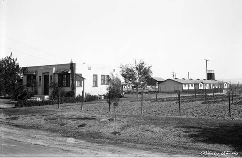 E. W. Moore ranch, Midway City, ca. 1933