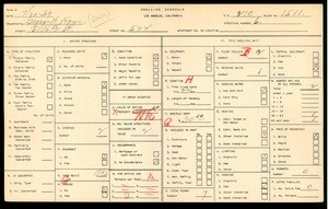 WPA household census for 522 EAST 16TH STREET, Los Angeles