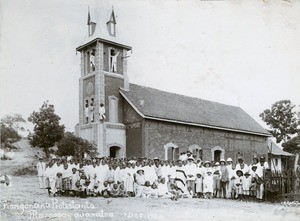 Protestant church in Marovoay, Madagascar