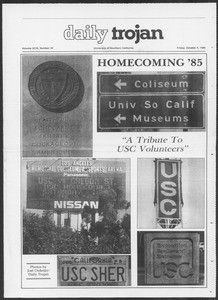 Daily Trojan, Vol. 100, No. 24, October 04, 1985