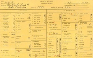 WPA household census for 1551 ECHO PARK AVE, Los Angeles