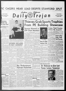 Daily Trojan, Vol. 45, No. 73, February 15, 1954
