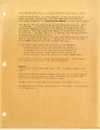 Handwritten and typed notes regarding the film The President, Bruce Herschensohn, December 18, 1963