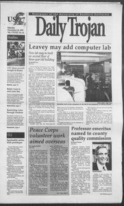 Daily Trojan, Vol. 132, No. 61, November 24, 1997