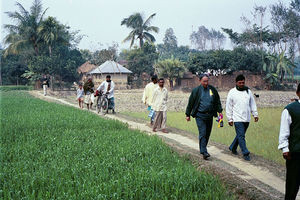 Bangladesh Lutheran Church/BLC, May 8, 2000.The BLC President, Mohesh Roy (right) and Asia Secr