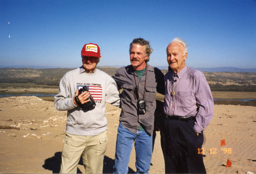 Micky Moore, Peter Brosnan, and Pat Moore on the Guadalupe-Nipomo Dunes