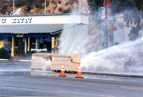 Water accident near Malibu Inn, 1999