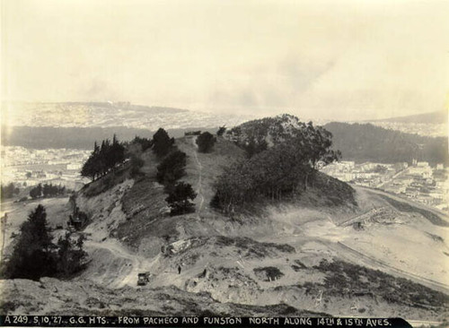 [Golden Gate Heights - from Pacheco and Funston, north along 14th and 15th avenues]