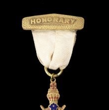 Honorary DeMolay Legion of Honor Breast Jewel, Roy Rogers Collection