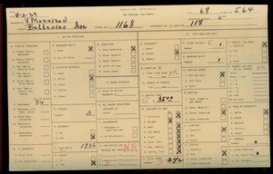 WPA household census for 1168 BELLEVUE AVE, Los Angeles
