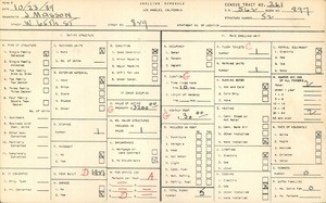 WPA household census for 829 WEST 65TH STREET, Los Angeles County