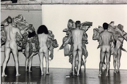 Performers in Halprin's Parades and Changes [includes nudity]