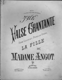 Valse chantante / John Oxenford ; Ch. LeCocq
