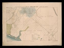 California State irrigation map: Santa Ana sheet, 1888