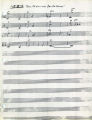 Musical score of "Years of Lightning, Day of Drums", Bruce Herschensohn, 1964