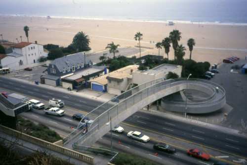 Pedestrian crossing, Pacific Coast Highway, Santa Monica