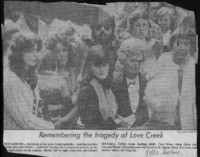 Remembering the tragedy of Love Creek