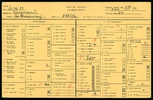 WPA household census for 3951 1/2 S BROADWAY, Los Angeles County