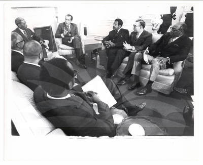 American Medical Association Doctors Meet with President Nixon