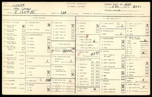 WPA household census for 124 EAST 109TH PLACE, Los Angeles County