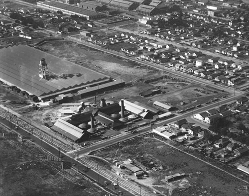Pacific Clay Products Co., aerial view