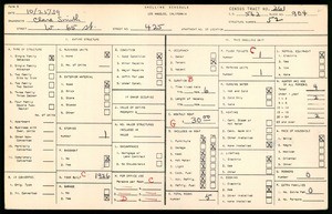WPA household census for 425 WEST 65TH STREET, Los Angeles County