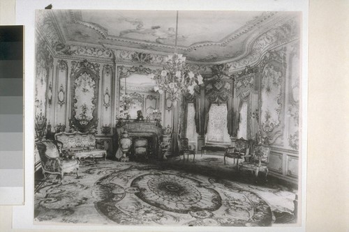 Parlor of the Latham Home. 1890s