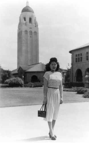 Woman at Stanford University