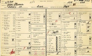 WPA household census for 4177 DORSEY, Los Angeles