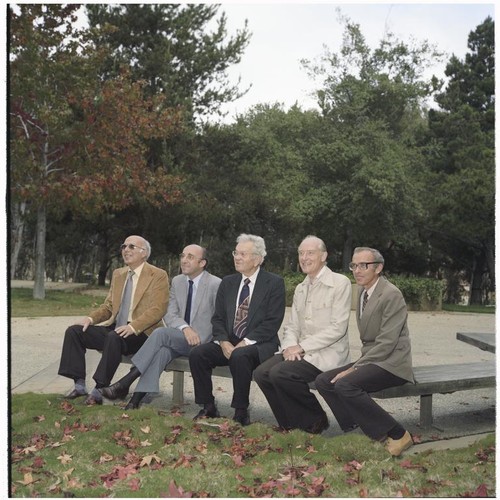 Nobel Prize Winners Group Portrait