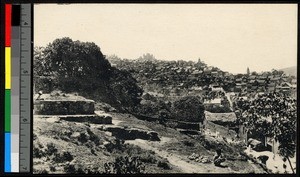 View of Tananarive from the northwest, Madagascar, ca.1920-1940