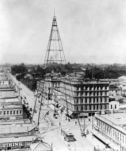 1910, San Jose, Electric Light Tower