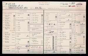 WPA household census for 20 WASHINGTON, Los Angeles County