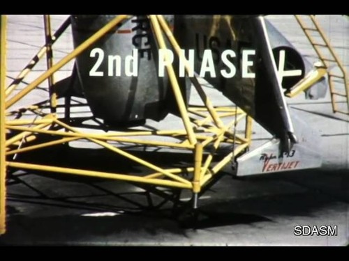 F 1504 Ryan Aeronautical X-13 Vertijet Press Film