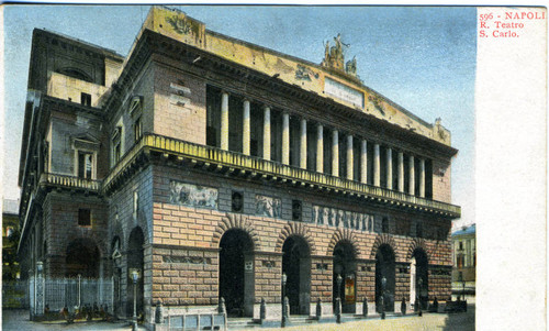 Postcard, R. Teatro S. Carlo