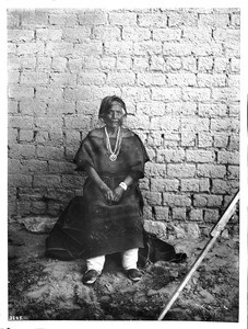 Wife of the great Navajo Chief Manuelito, the last Navajo chief, ca.1900